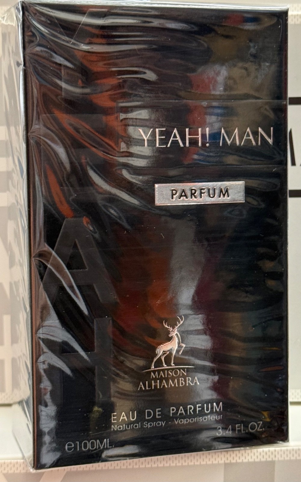YEAH Man PARFUM Maison Alhambra-Eau de Parfum-100ml (3.4oz) YEAH - NEW IN BOX