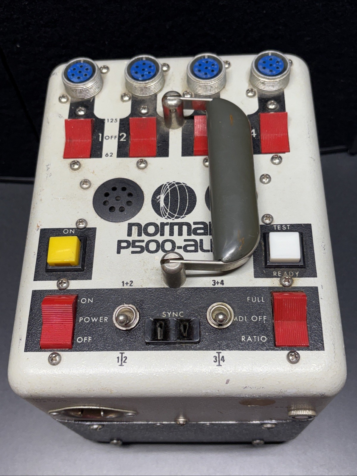 VINTAGE NORMAN ENTERPRISES P500-ALM STROBE LIGHT POWER PACK STAGE CONCERT SYSTEM VINTAGE NORMAN ENTERPRISES P500-ALM STROBE LIGHT POWER PACK STAGE CONCERT SYSTEM