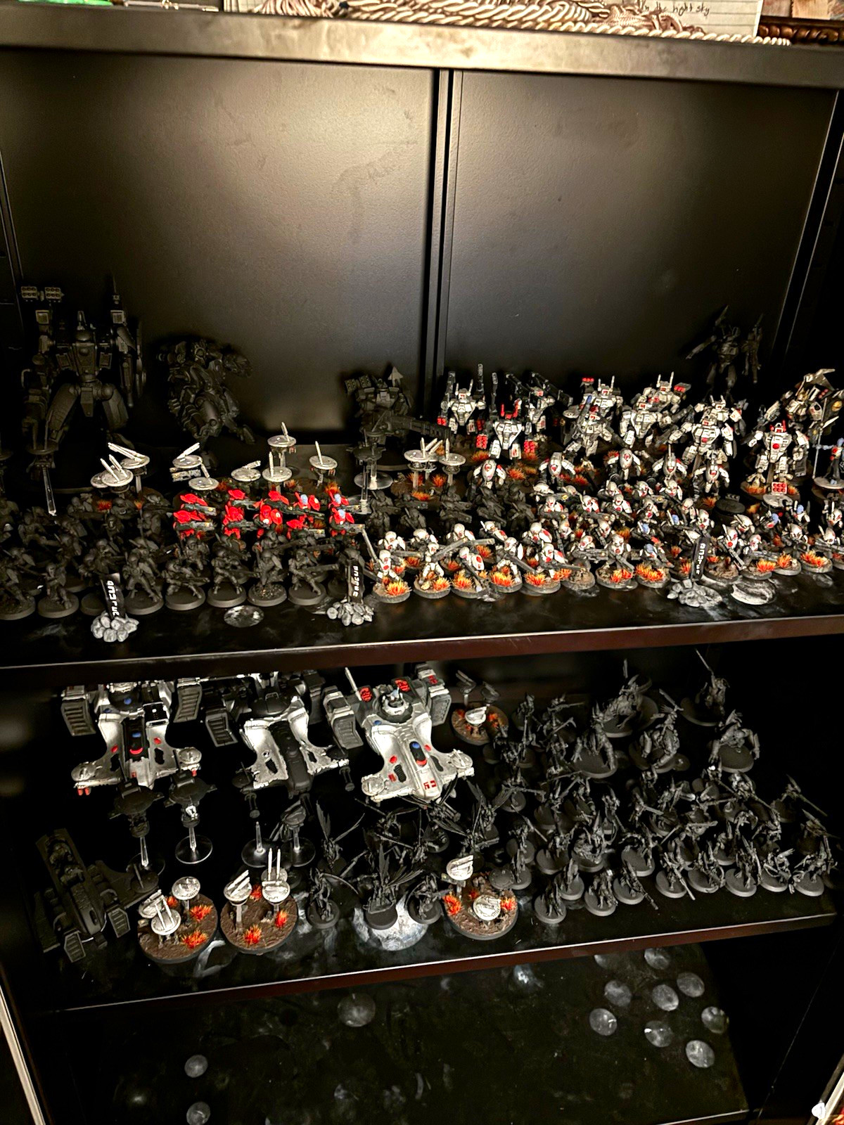 Games Workshop Warhammer 40K Tau Empire Painted Miniatures Mixed Lot Bulk