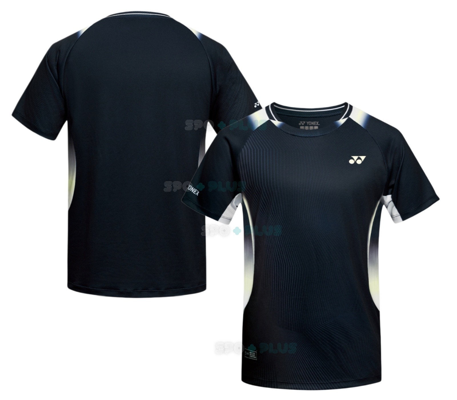 YONEX 26F/W Men\'s Badminton T-Shirts Sports Training Top MidnightBlack 263TS003M