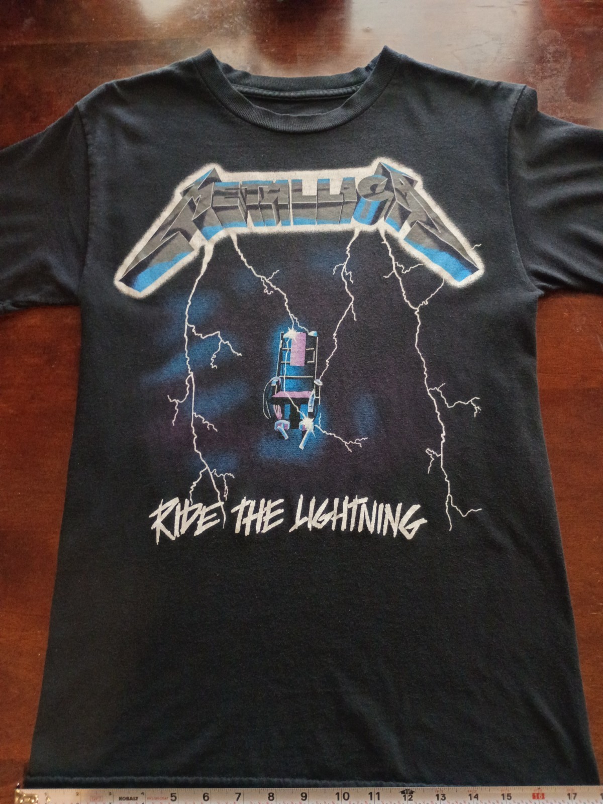 Vintage 1999 Metallica Ride The Lightning T Shirt, Official, Size Small, RARE Vintage 1999 Metallica Ride The Lightning T Shirt, Official, Size Small, RARE