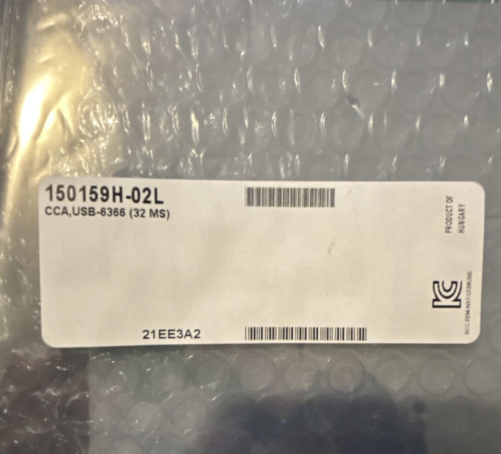 National Instruments NI USB-6366 32-Channel Analog Input DAQ Module 150159H-02L National Instruments NI USB-6366 32-Channel Analog Input DAQ Module 150159H-02L