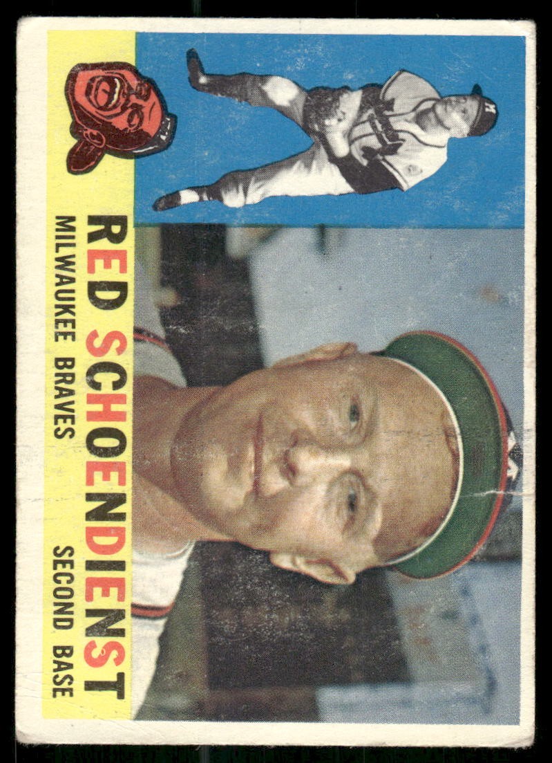 1960 Topps #335 Red Schoendienst 1960 Topps #335 Red Schoendienst