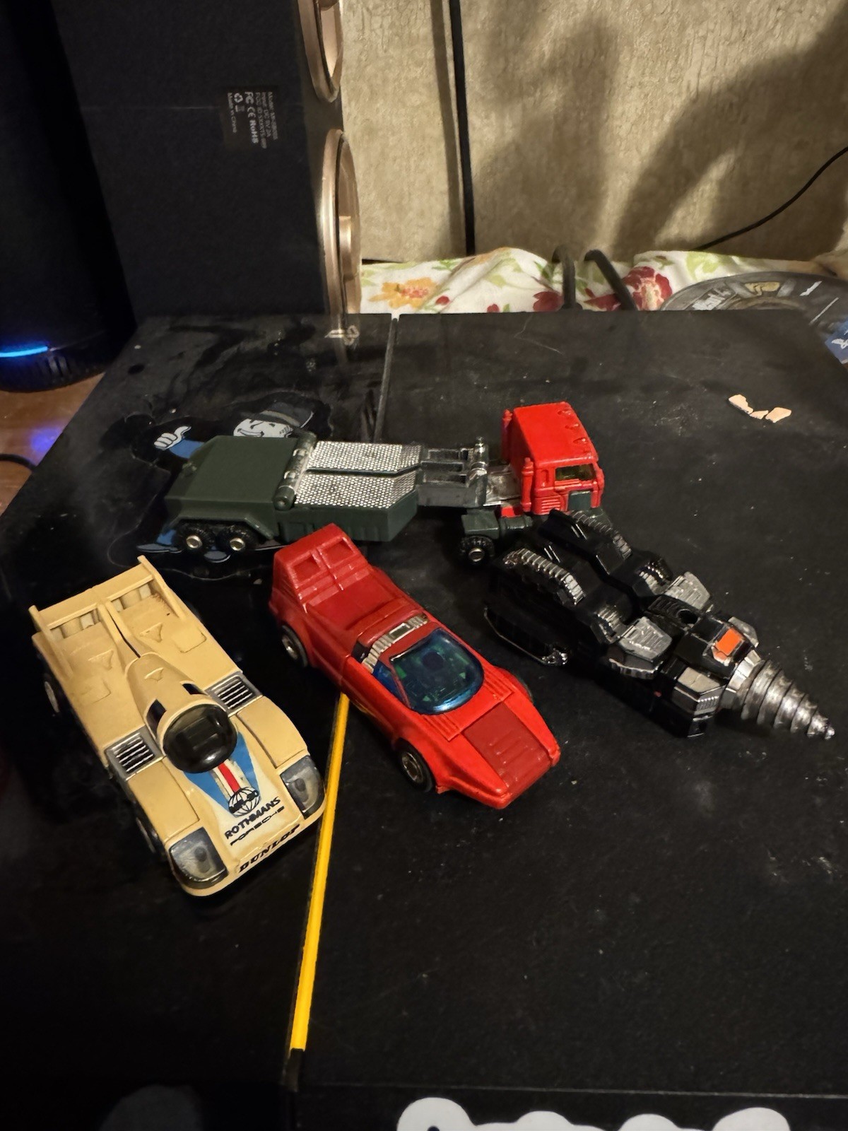 Vintage 1983 GoBots Lot - Crasher, Road Ranger, Turbo, Screwhead