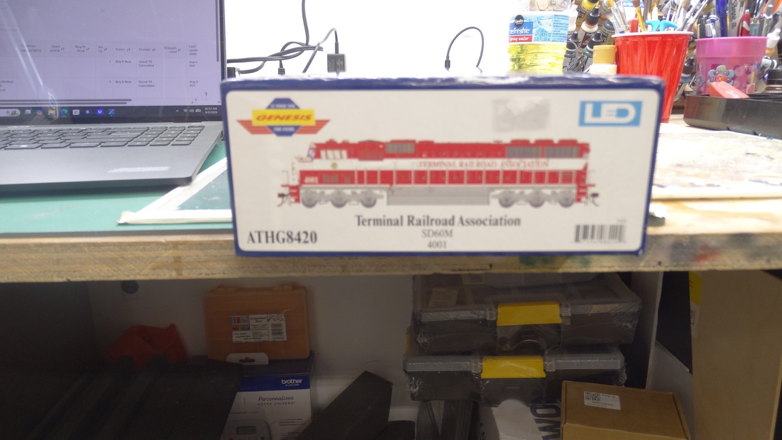 New Athearn Geneisis SD60M Termunal Railroad Association New Athearn Geneisis SD60M Termunal Railroad Association