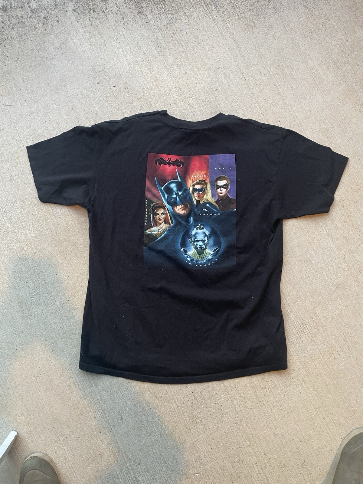 1997 Vintage Batman And Robin Warner Bros Tee 1997 Vintage Batman And Robin Warner Bros Tee