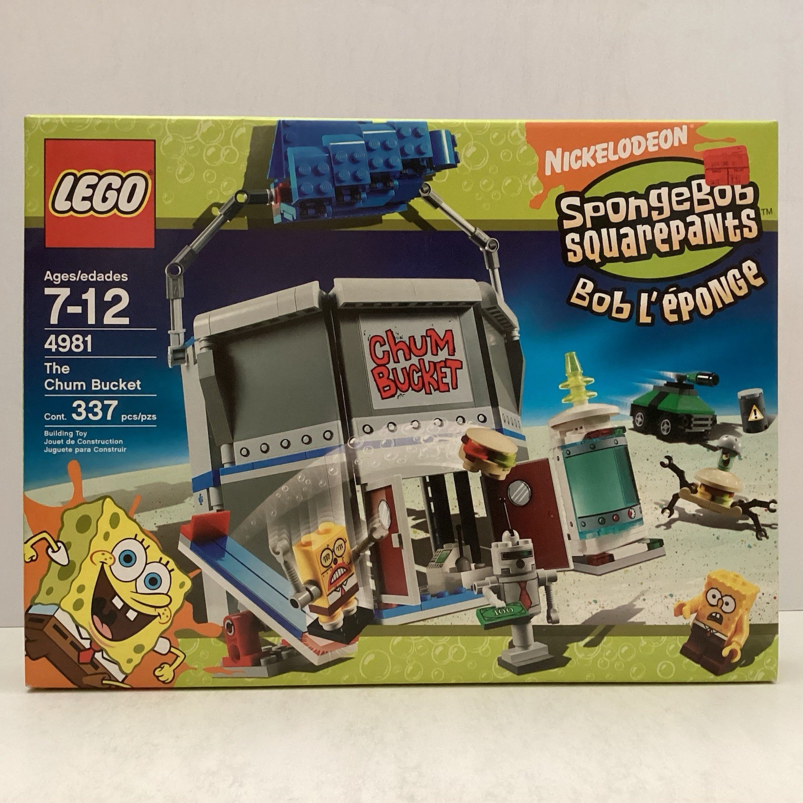 LEGO SpongeBob SquarePants: The Chum Bucket (4981) LEGO SpongeBob SquarePants: The Chum Bucket (4981)