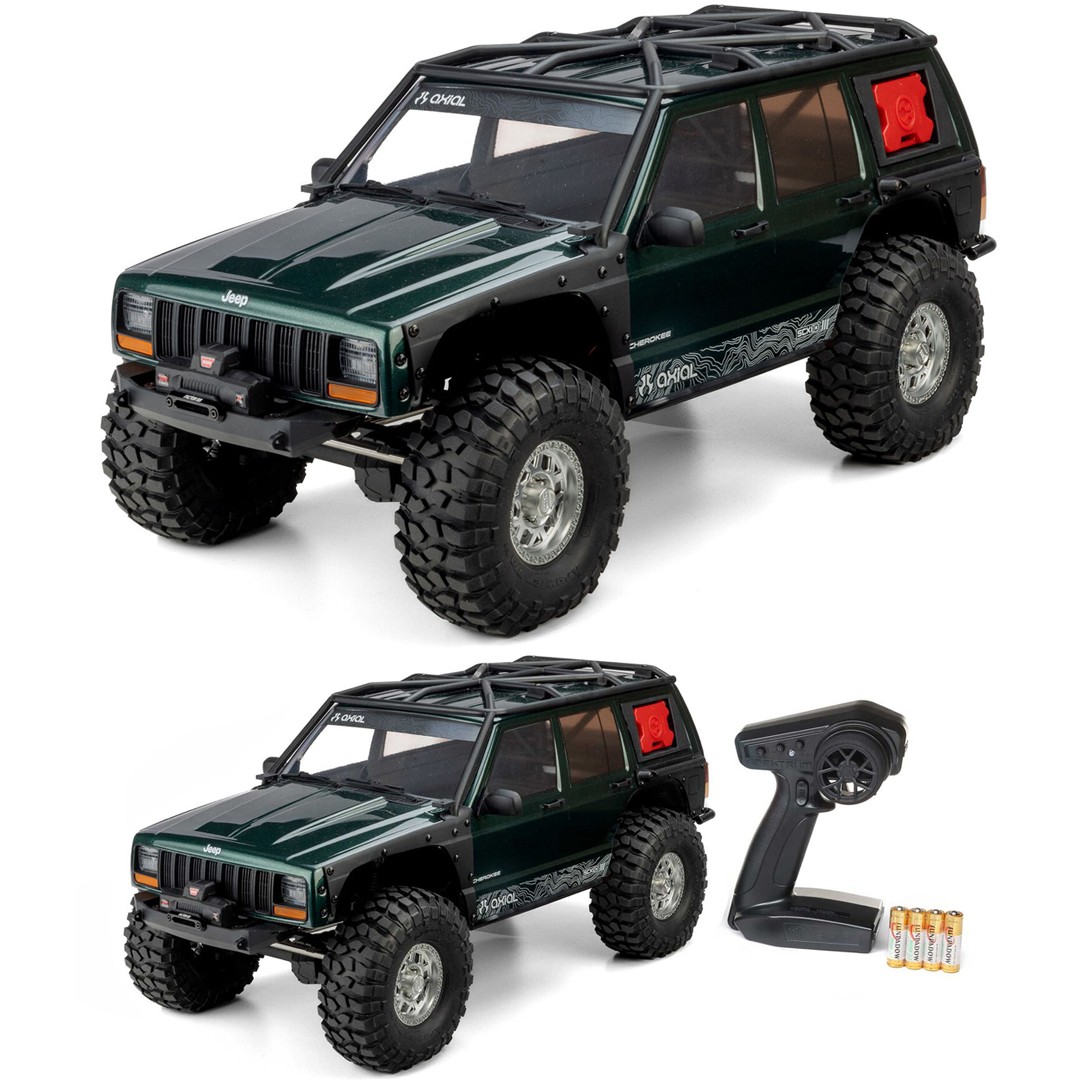 Axial AXI-2037T1 1/10 SCX10 III Jeep Cherokee XJ 4X4 RTR Green