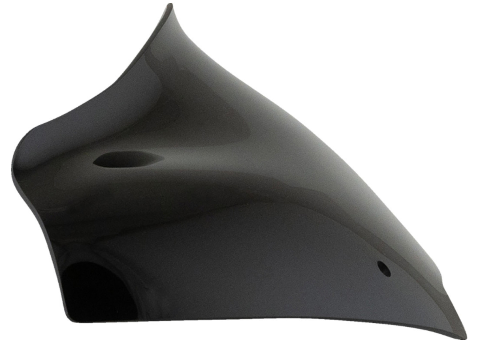 Klock Werks - KWW-01-0708-B - Sport Flare Windshield, 8in. - Solid Black Klock Werks - KWW-01-0708-B - Sport Flare Windshield, 8in. - Solid Black