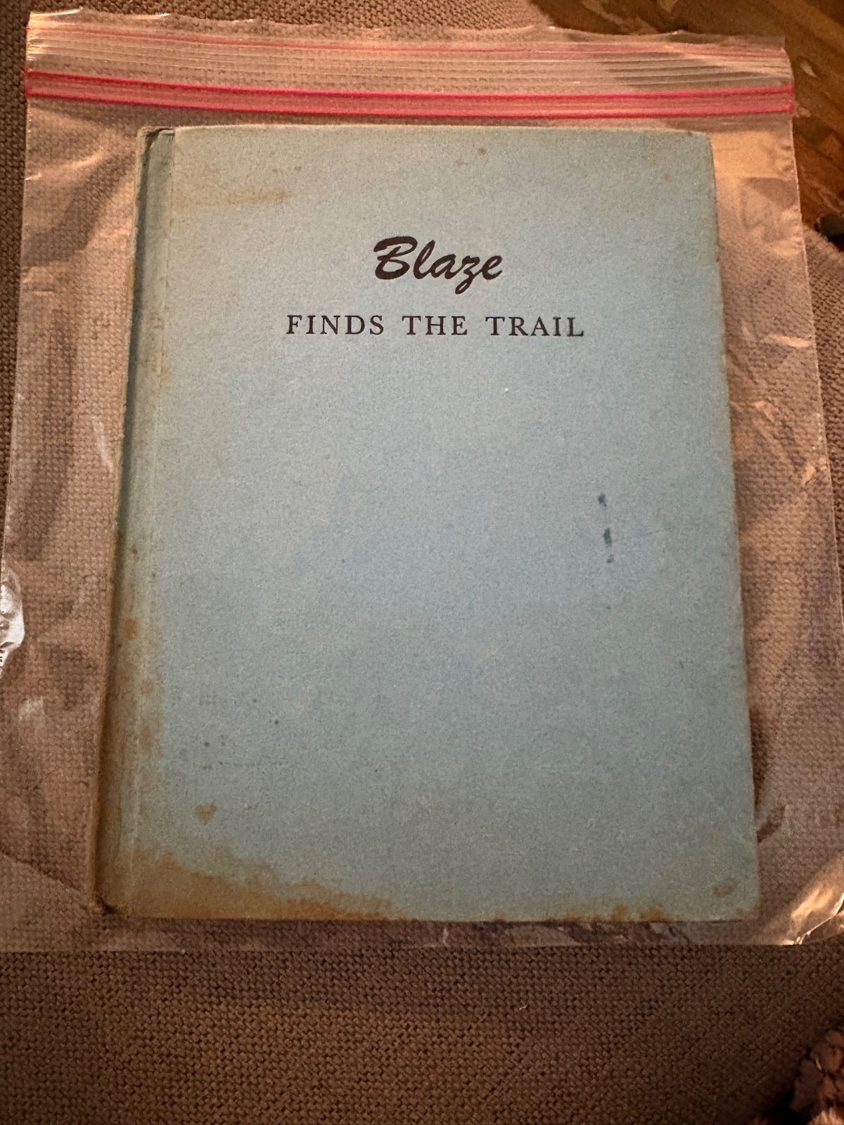 BLAZE FINDS THE TRAIL 1960 Weekly Reader Children\'s Book Club Edition HC VTG BLAZE FINDS THE TRAIL 1960 Weekly Reader Children\'s Book Club Edition HC VTG