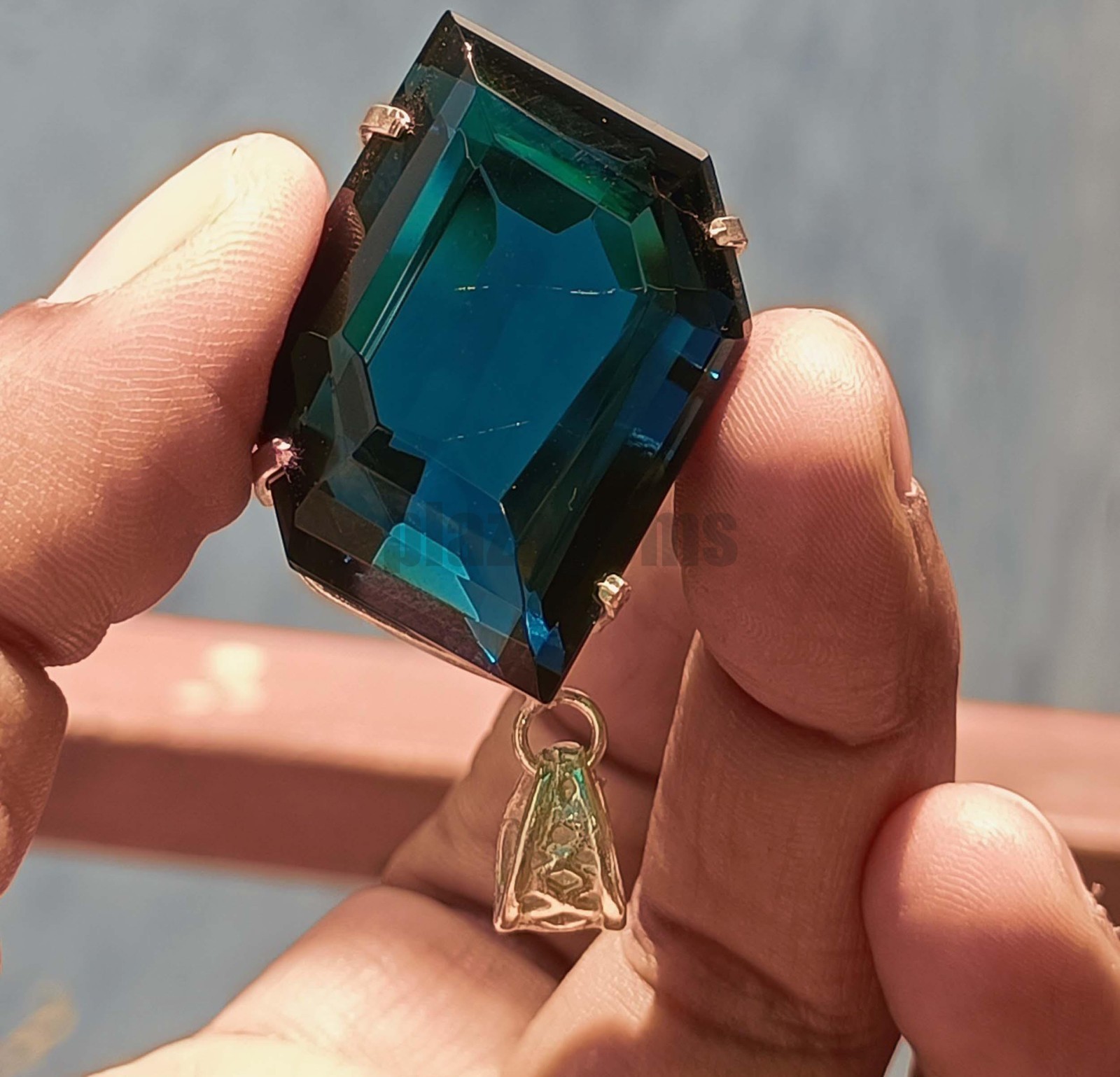 100 CT Natural Afghani Blue Indicolite Tourmaline CERTIFIED Loose Gemstone 6K