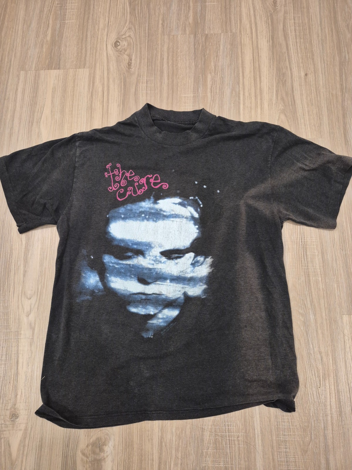 Vintage 1989 The Cure Disintegration Lullaby T Shirt Double Sided Brockum Rare