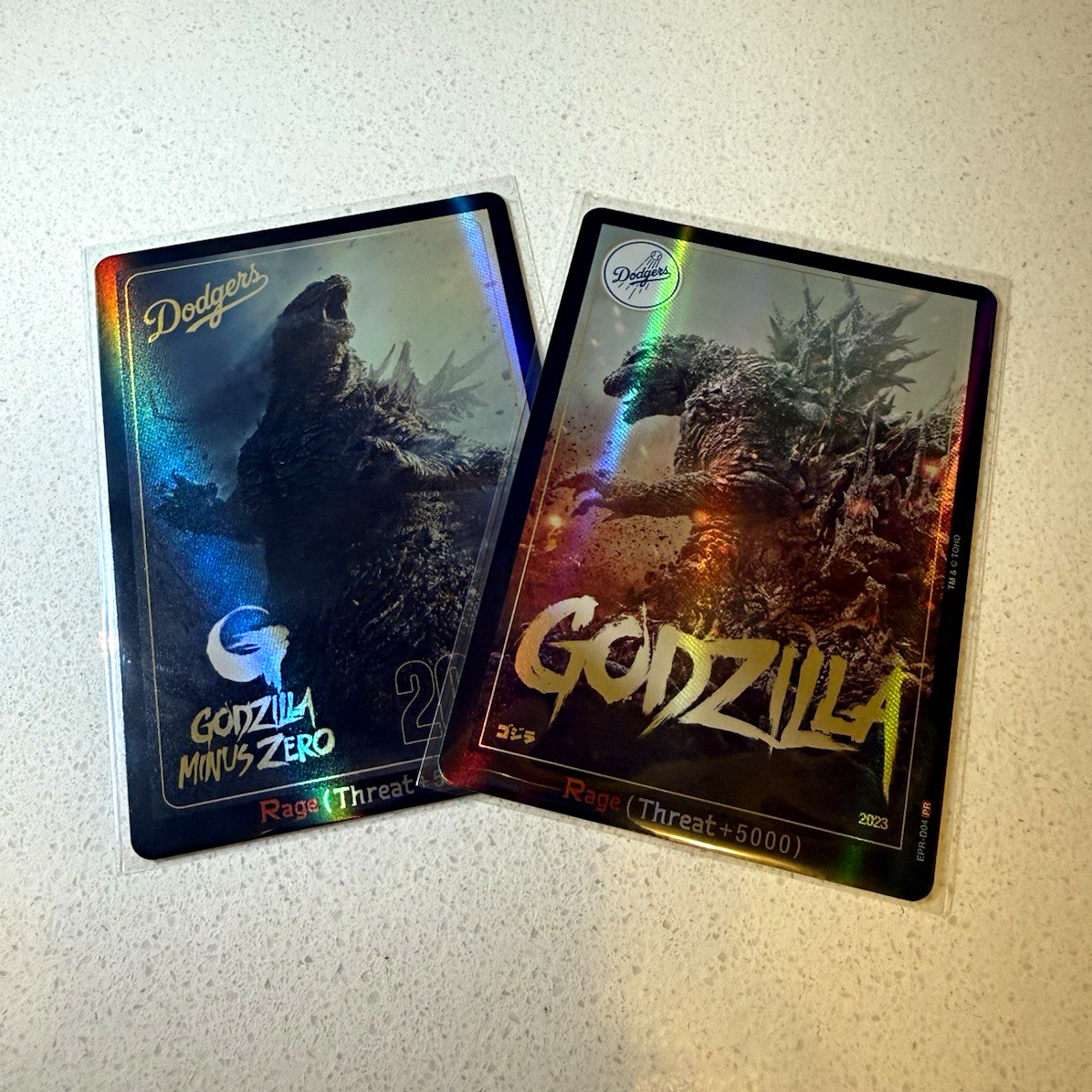Godzilla x Dodger Cards 2023 & 2026 (9/24 Game) Godzilla x Dodger Cards 2023 & 2026 (9/24 Game)