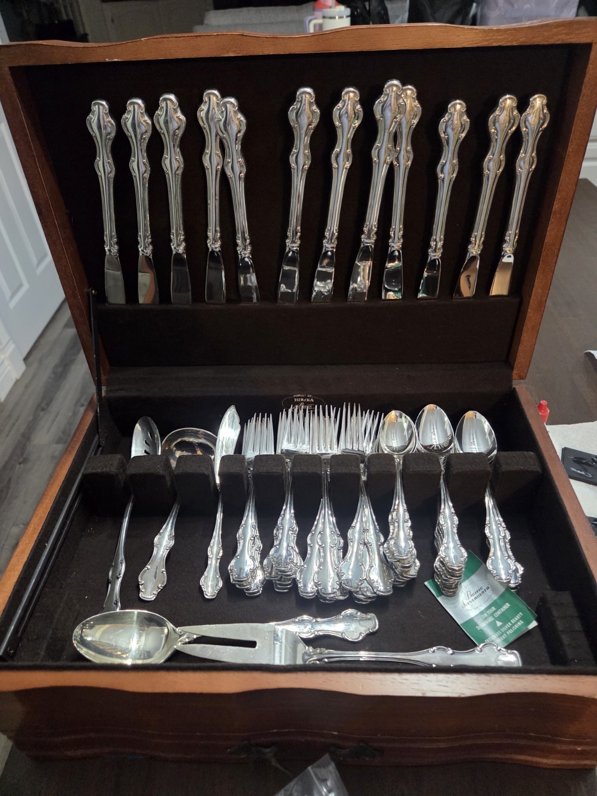 Vintage Towle T 1968 Silverplate Standish 65 PC Set Vintage Towle T 1968 Silverplate Standish 65 PC Set