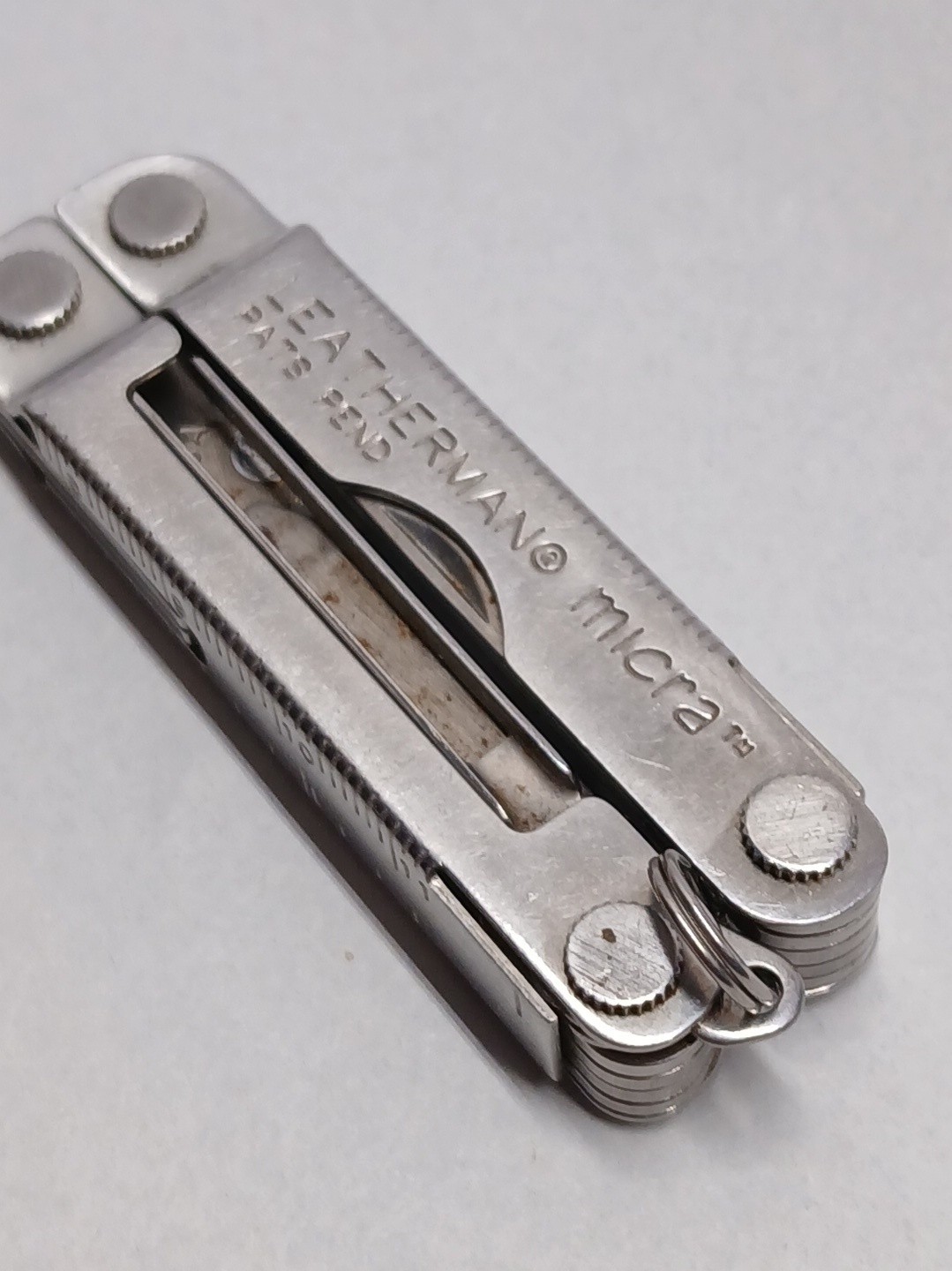 Vtg Leatherman Micra Multi Tool ORIGINAL USA  United Way