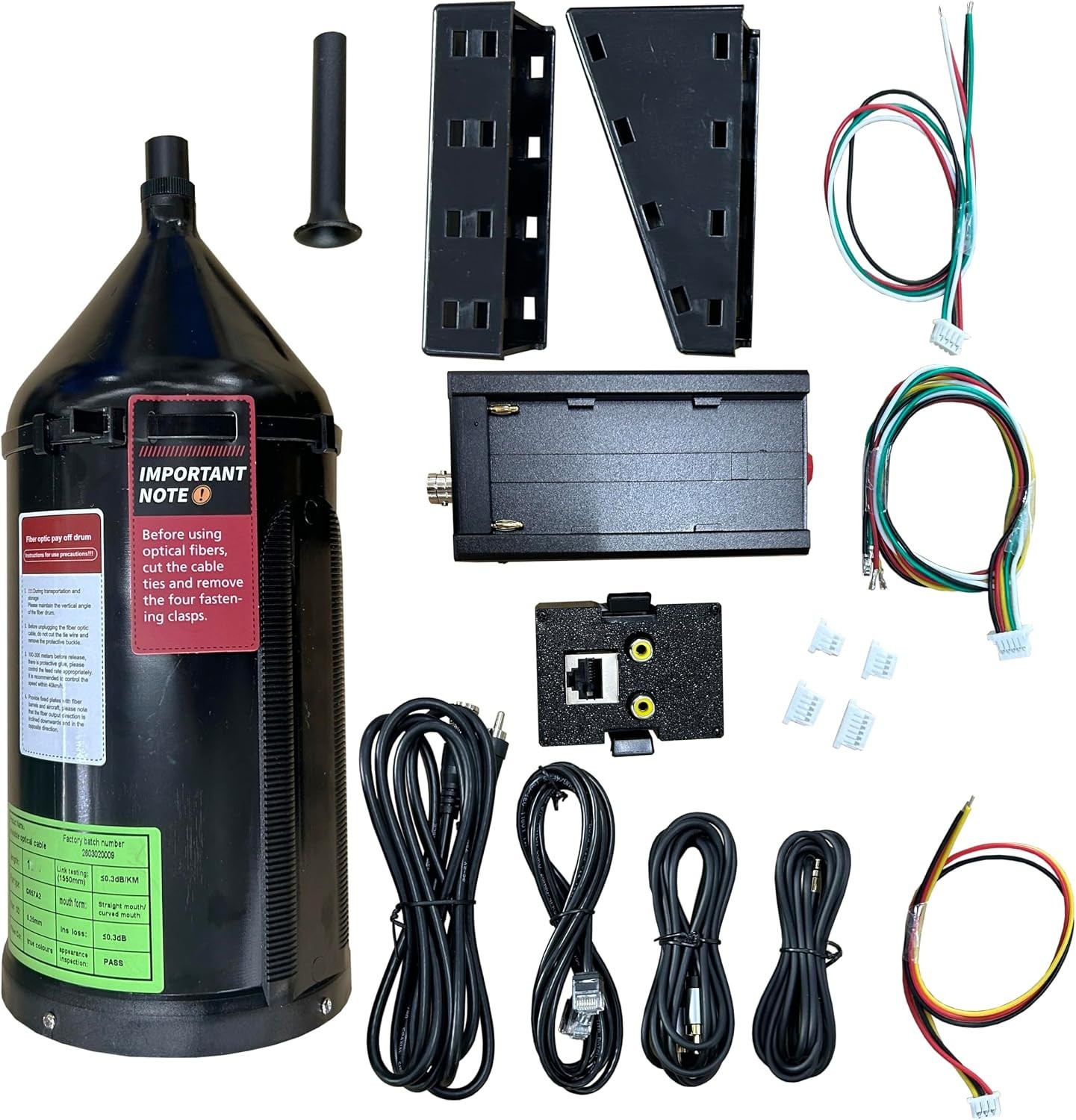POLISI3D 5km FPV Drone Fiber Optic Tether Spool + Sky End Module Kit Open Box POLISI3D 5km FPV Drone Fiber Optic Tether Spool + Sky End Module Kit Open Box