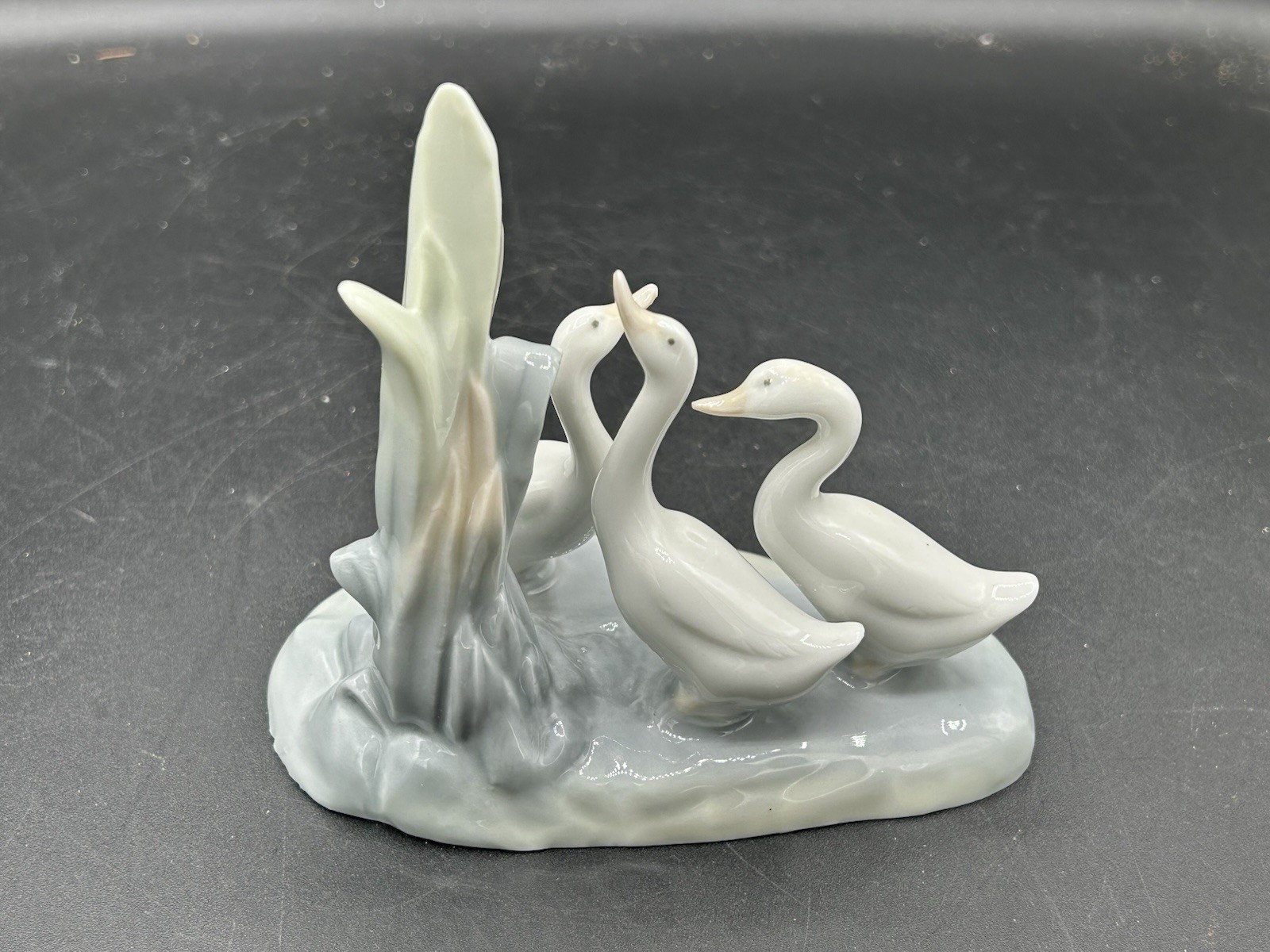Vintage NAO by Lladro Group of 3 Ducks Geese Porcelain Figurine Made in Spain 