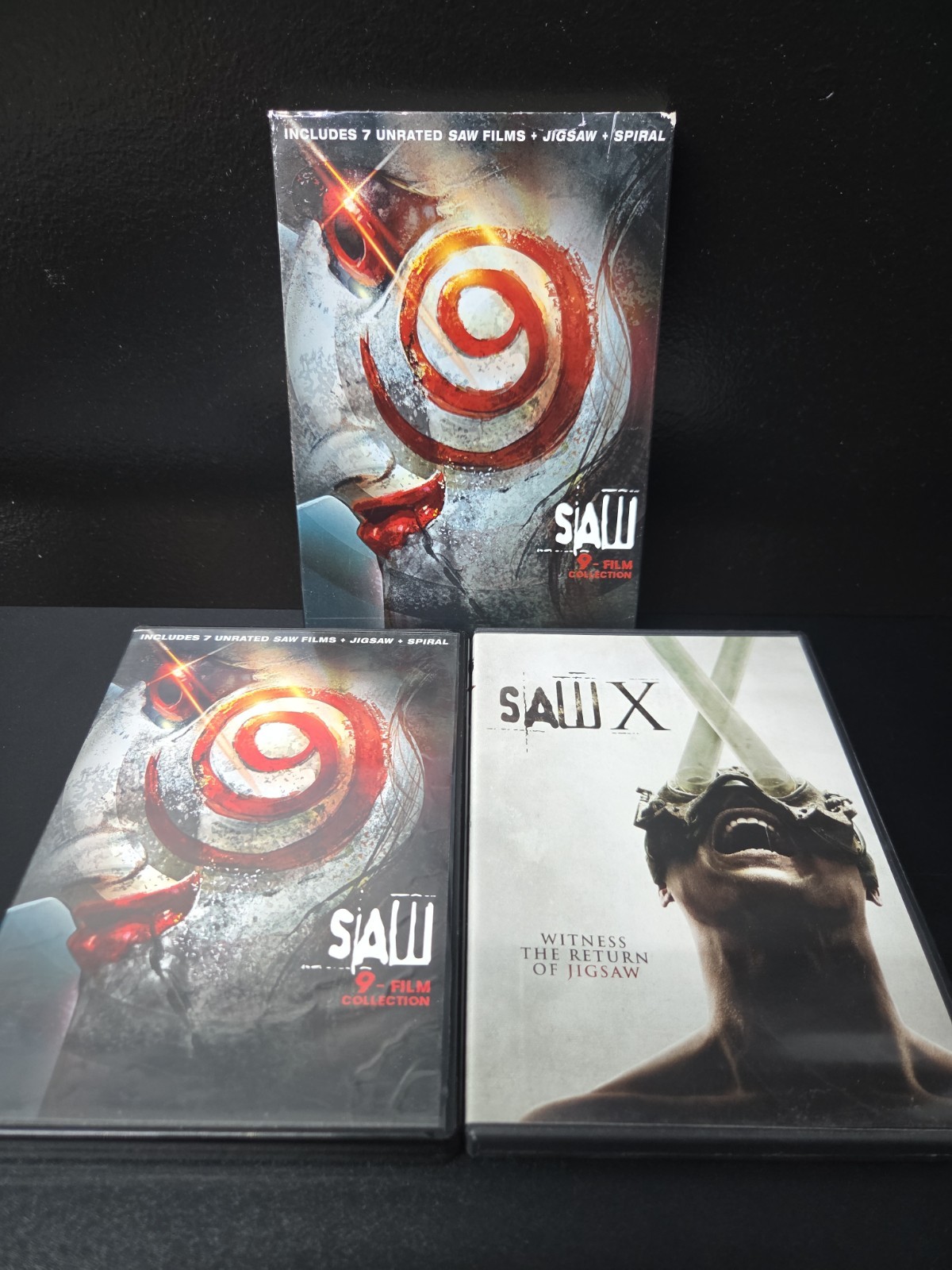 Saw Complete 10 Film Collection Dvd Slipcover EX