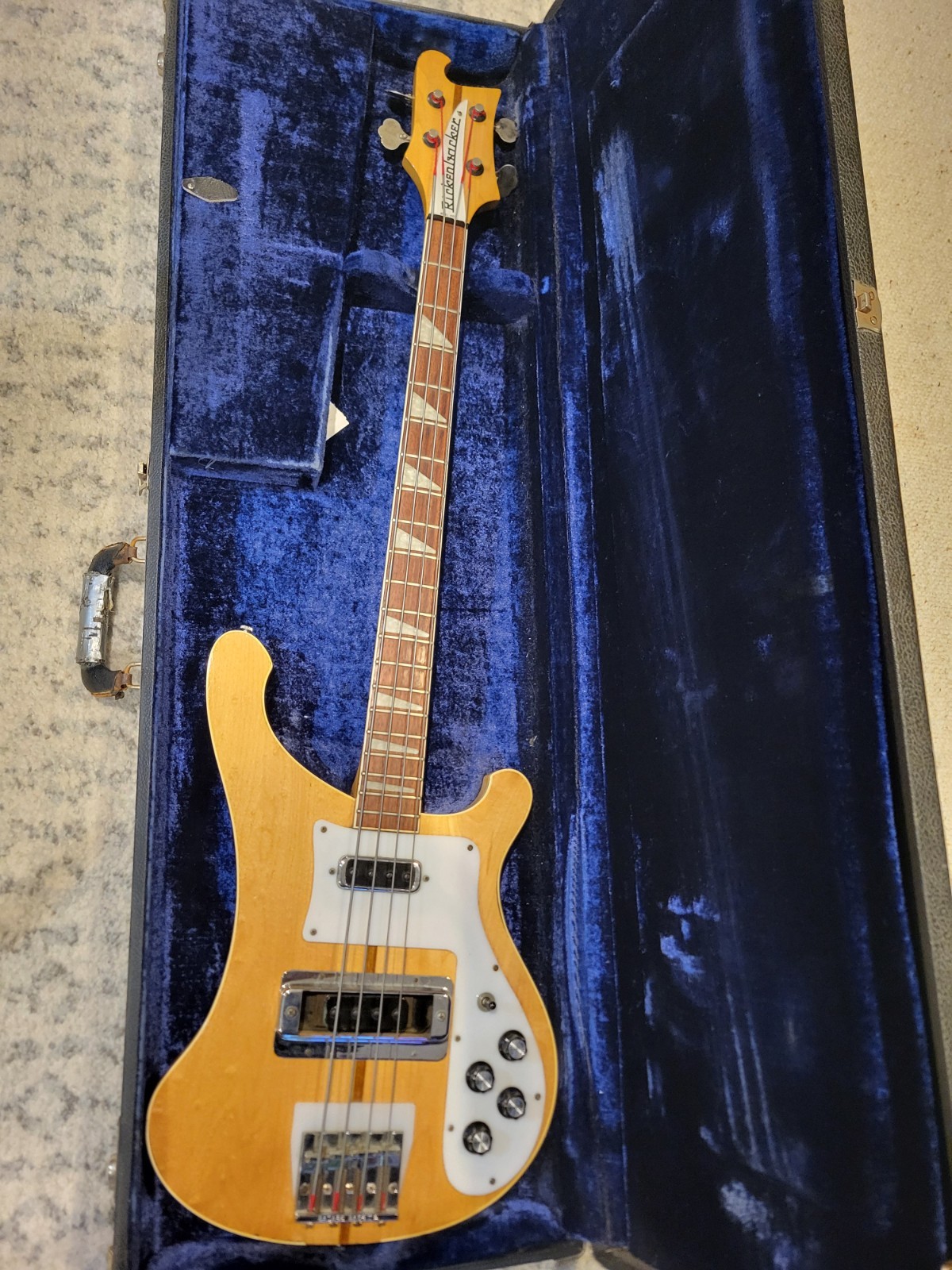 Rickenbacker 4003S 4 String Electric Bass Guitar - Mapleglo