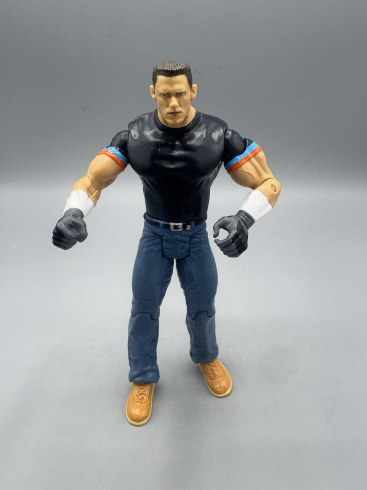 2004 WWF WWE Jakks John Cena Wrestling Figure Adrenaline series 5