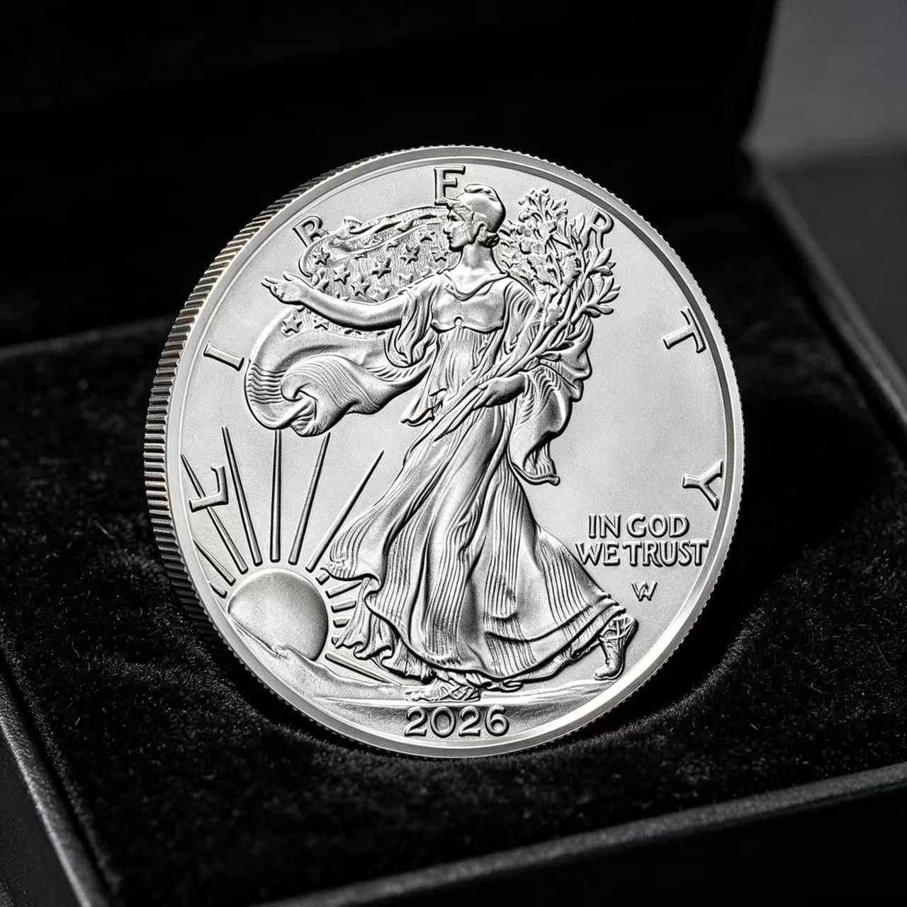 2026 1 oz American Silver Eagle Coin BU