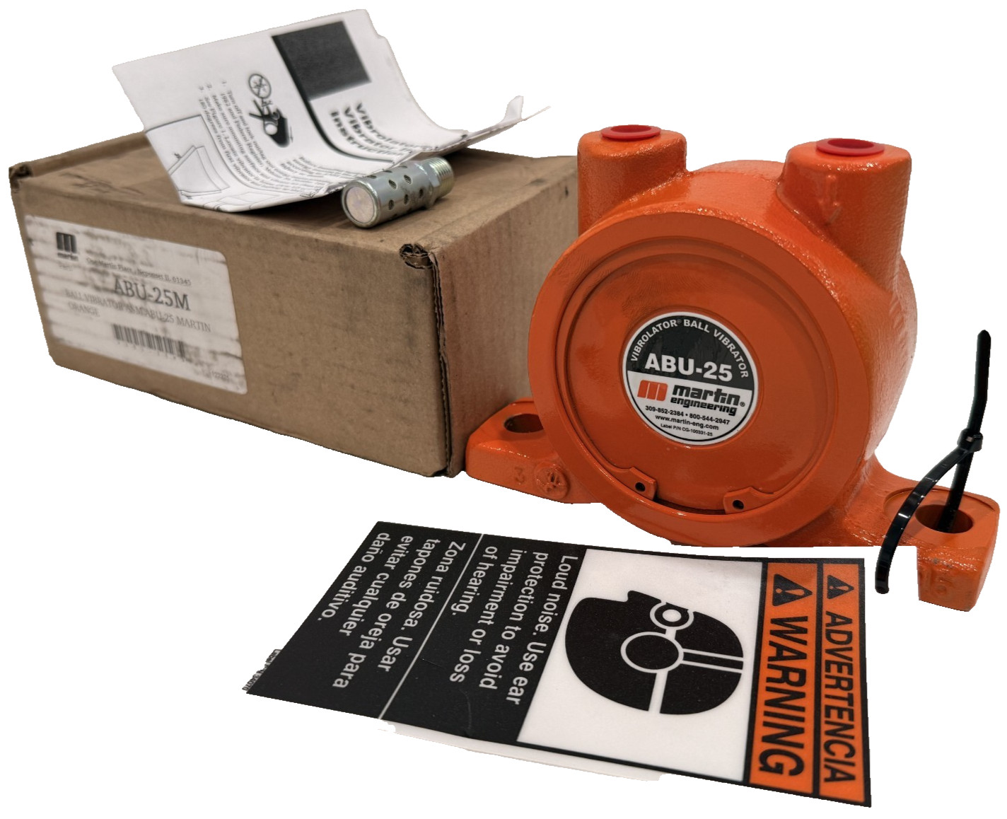 NEW MARTIN ABU-25M PNEUMATIC BALL VIBRATOR ABU25M