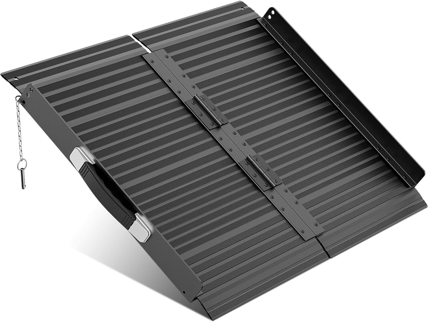 2/3/4/5/6/7/8 FT Folding Aluminum Wheelchair Ramp Mobility Ramp 600 lbs Non-Slip 2/3/4/5/6/7/8 FT Folding Aluminum Wheelchair Ramp Mobility Ramp 600 lbs Non-Slip