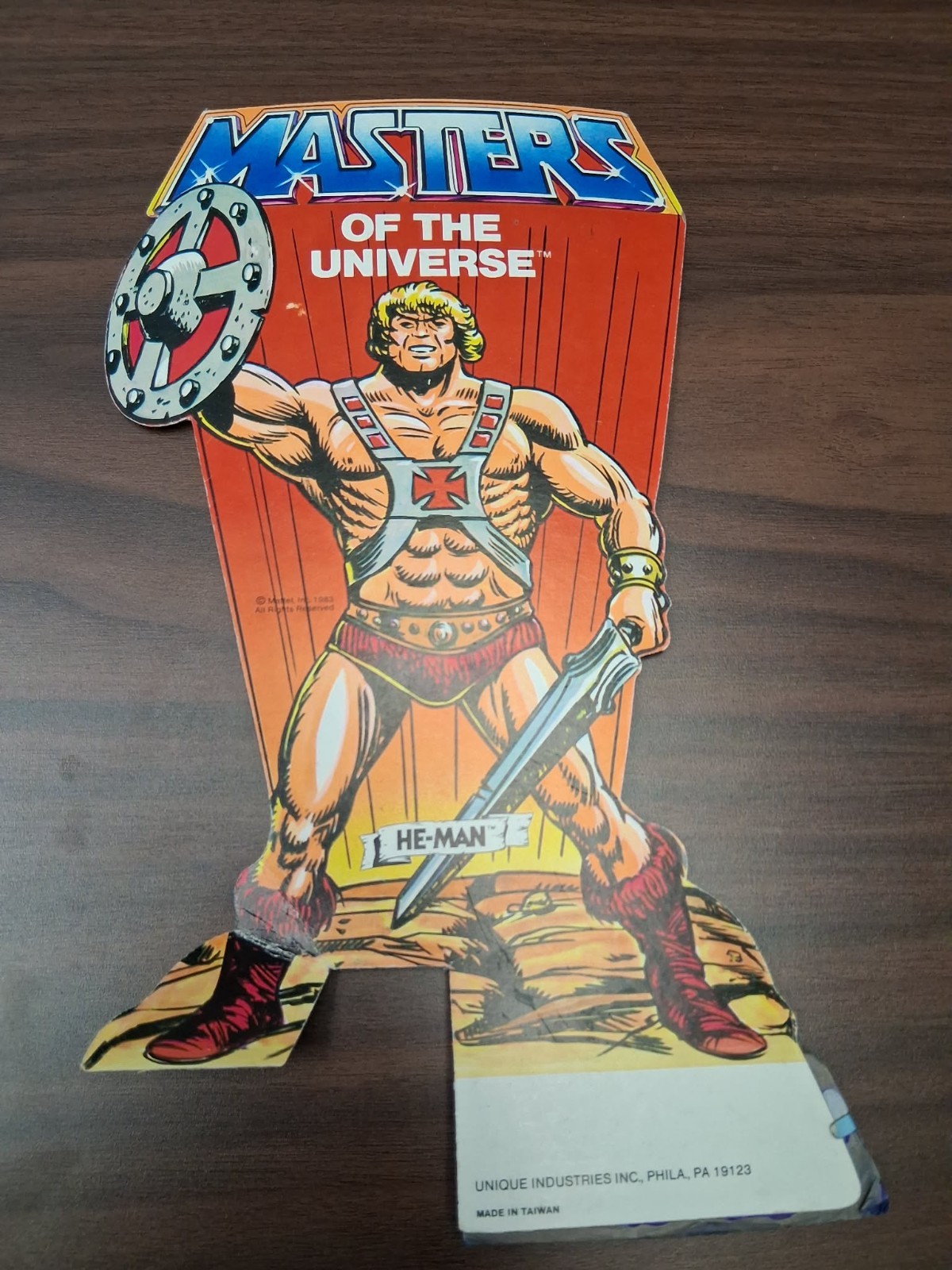 Vintage 1983 He-Man Masters of the Universe Stand Party Favors MOTU Vintage 1983 He-Man Masters of the Universe Stand Party Favors MOTU
