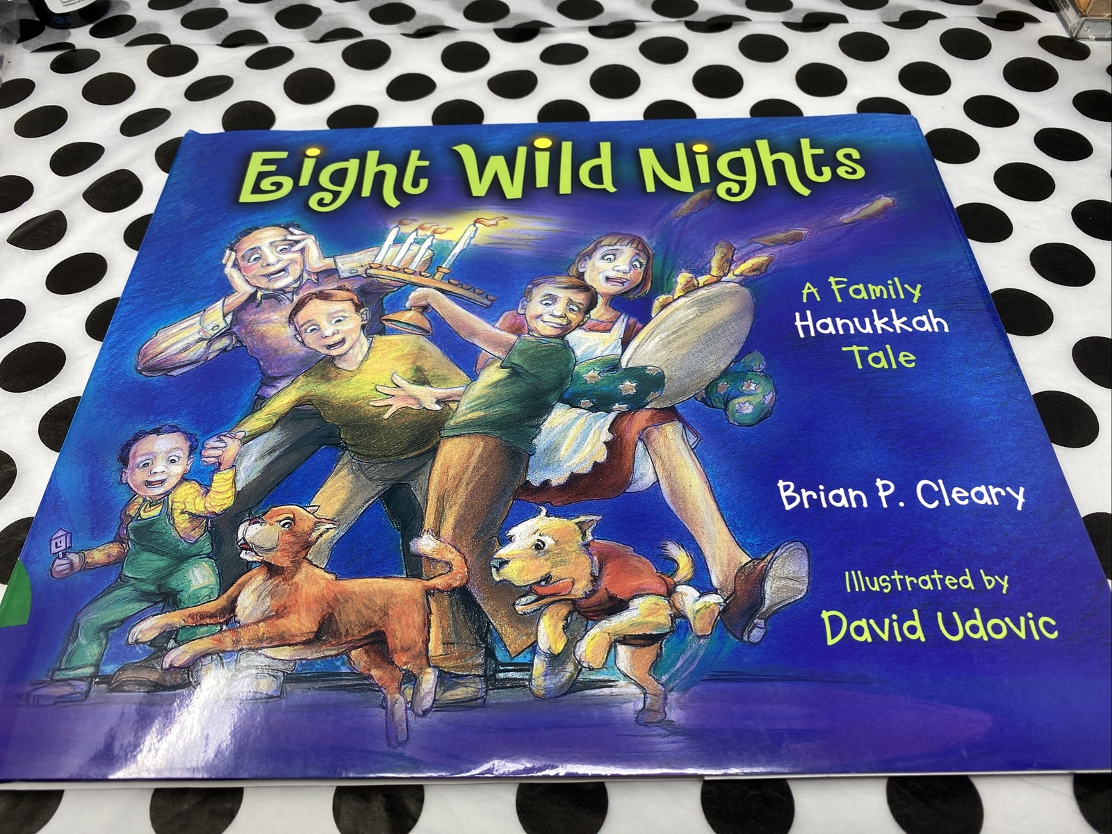 Eight Wild Nights : A Family Hanukkah by Brian P. Cleary (2006, Library Binding) Eight Wild Nights : A Family Hanukkah by Brian P. Cleary (2006, Library Binding)
