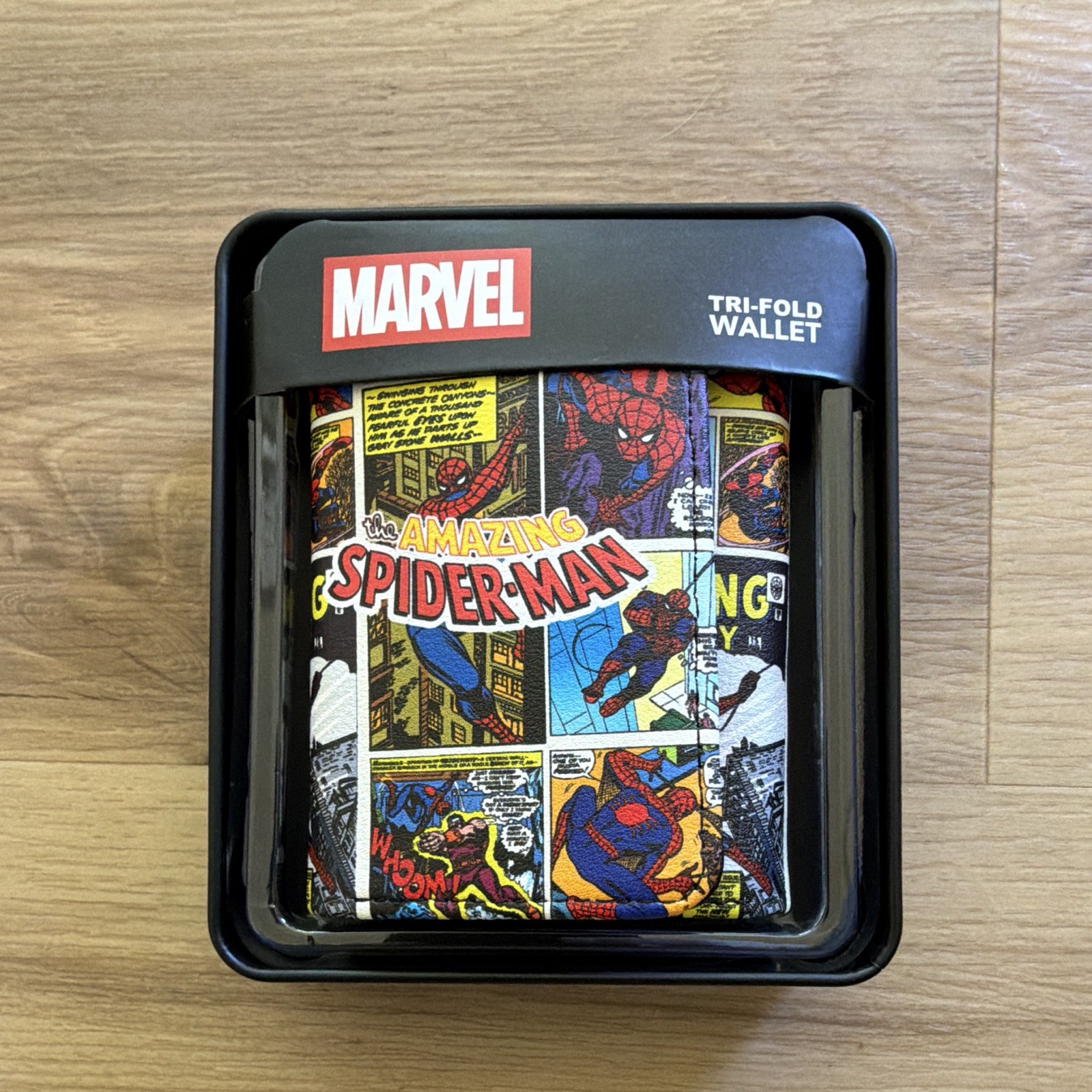 Marvel The Amazing Spider-Man Tri-Fold Wallet Marvel The Amazing Spider-Man Tri-Fold Wallet
