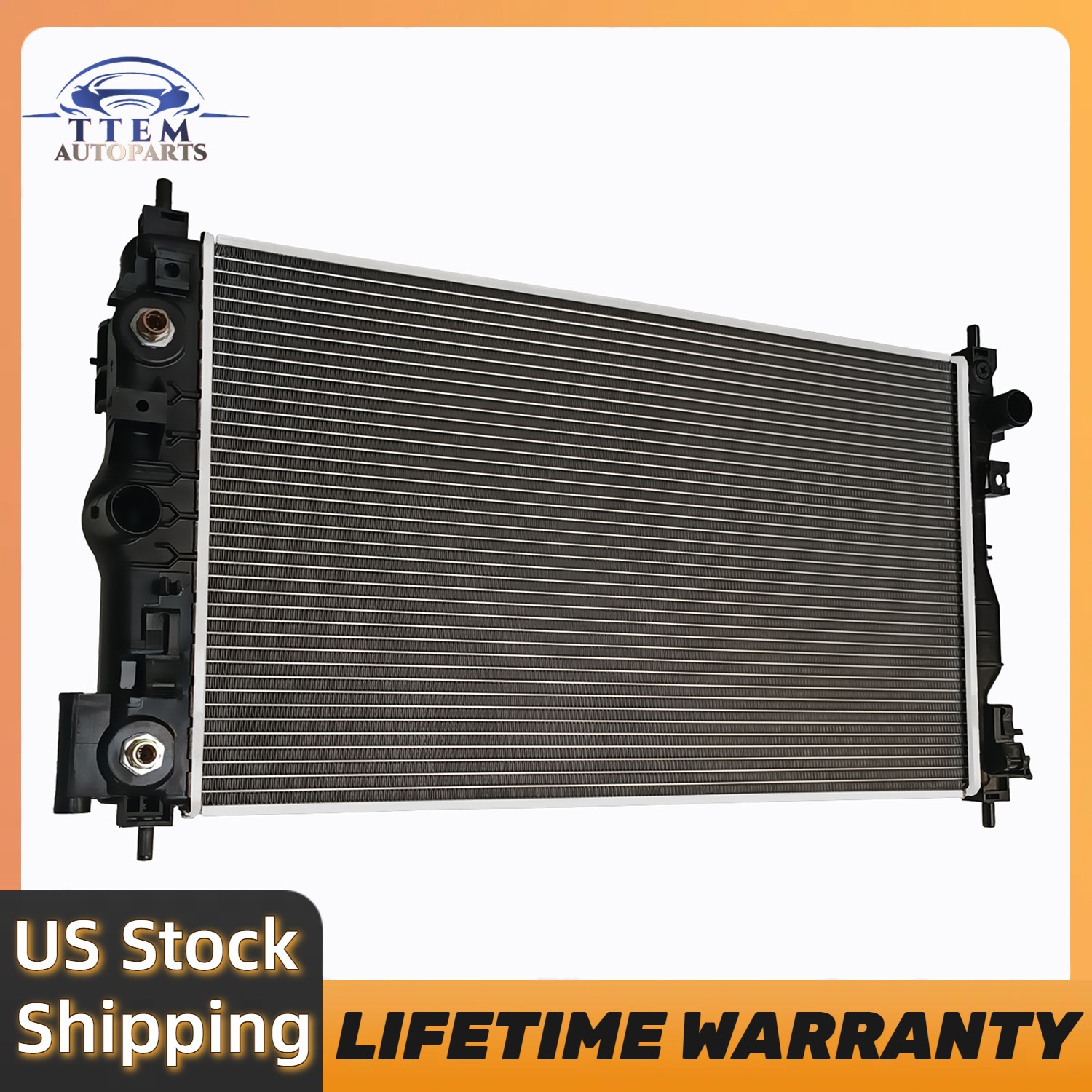 13146 Radiator For 14-2020 Chevy Impala 3.6L 11-17 Buick Regal 2010-16 LaCrosse
