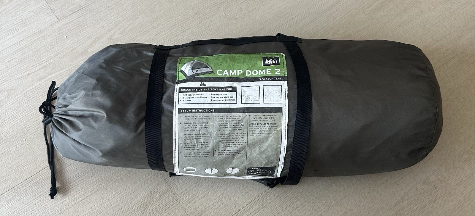 REI CAMP DOME 2 3 Season Tent W/ Footprint Protection REI CAMP DOME 2 3 Season Tent W/ Footprint Protection