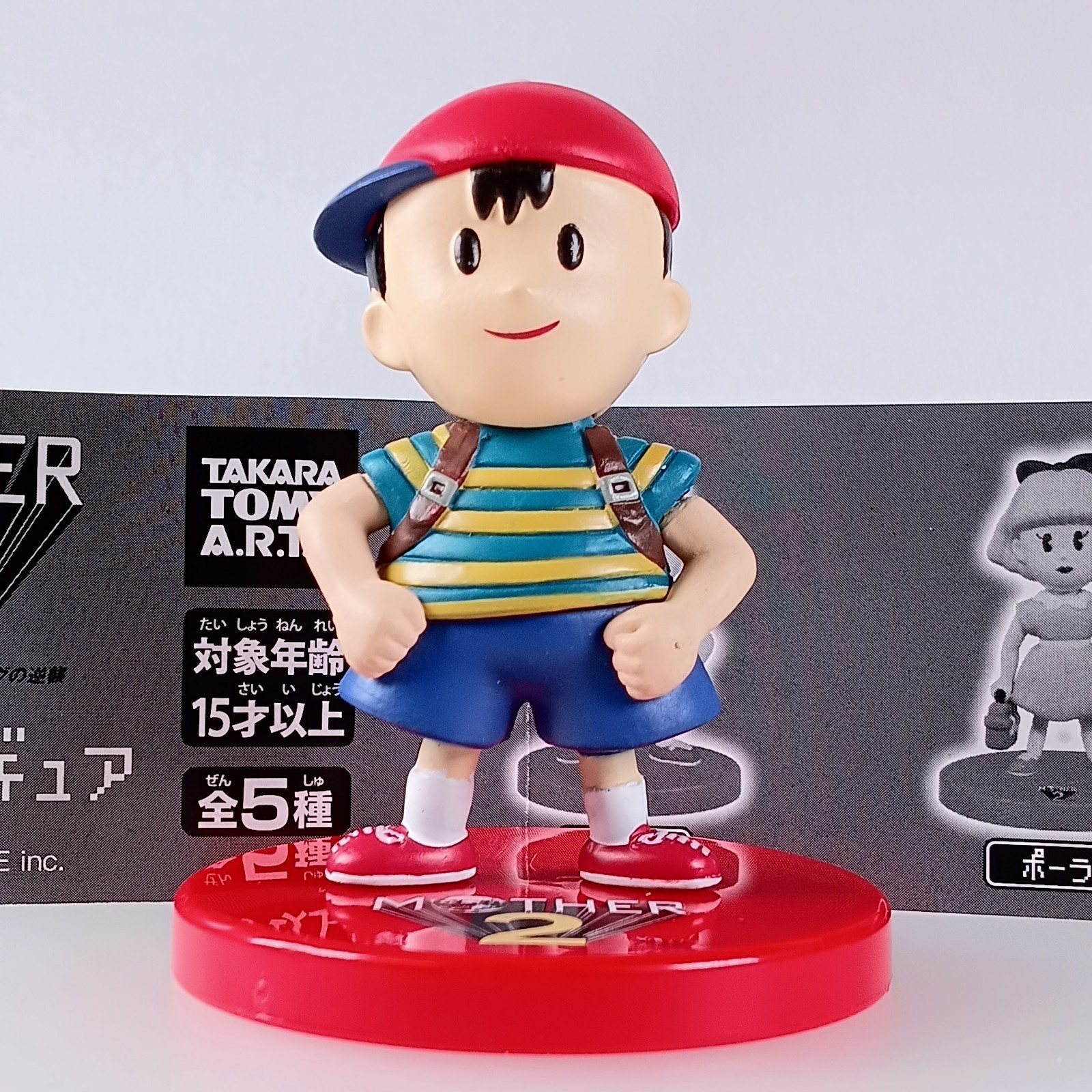 Ness - MOTHER2 Stand Figure Takara Tomy Arts From Japan