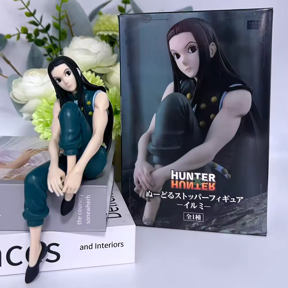 15CM Illumi Zoldyck Figure Hunter x Hunter PVC Collectible Anime Statue Model 15CM Illumi Zoldyck Figure Hunter x Hunter PVC Collectible Anime Statue Model