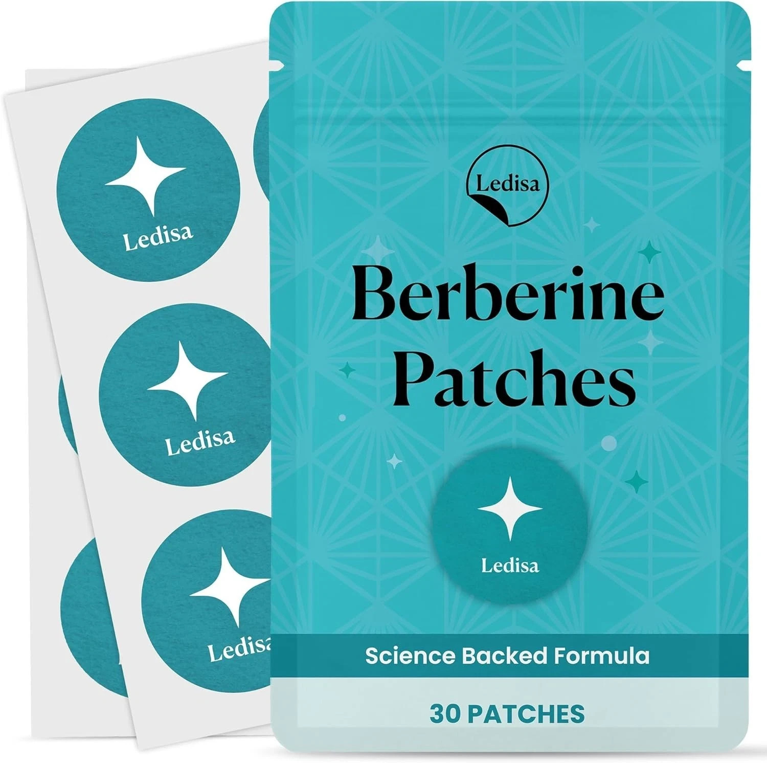 Ledisa Berberine Patches | Patch w/ L-Glutamine, Garcinia 30 Patches New Sealed Ledisa Berberine Patches | Patch w/ L-Glutamine, Garcinia 30 Patches New Sealed