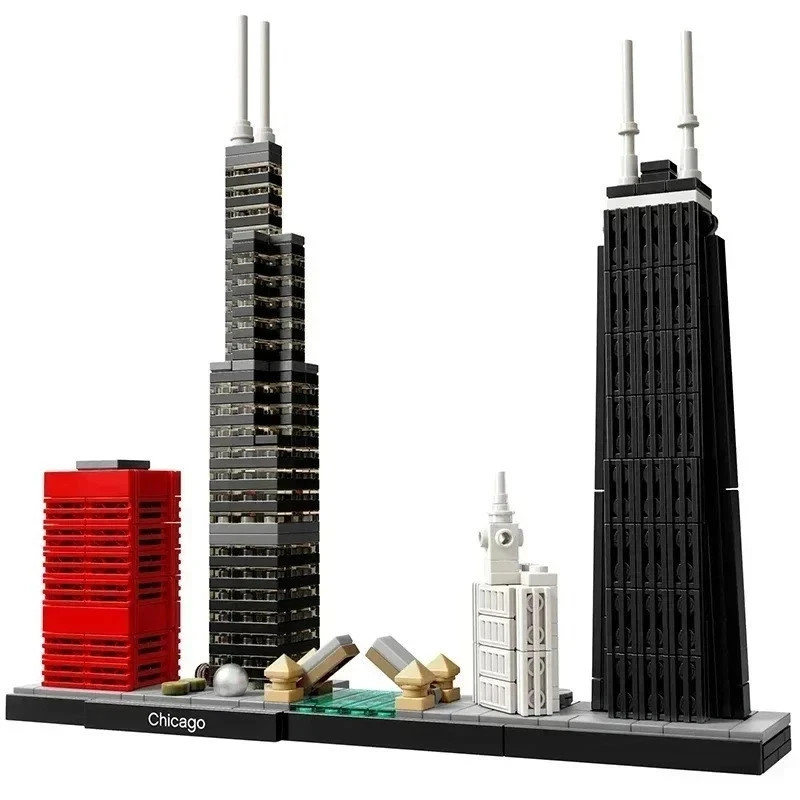 ARCHITECTURE Chicago (21032) - Complete Bricks -New Sealed (bagged) Retired 1set ARCHITECTURE Chicago (21032) - Complete Bricks -New Sealed (bagged) Retired 1set