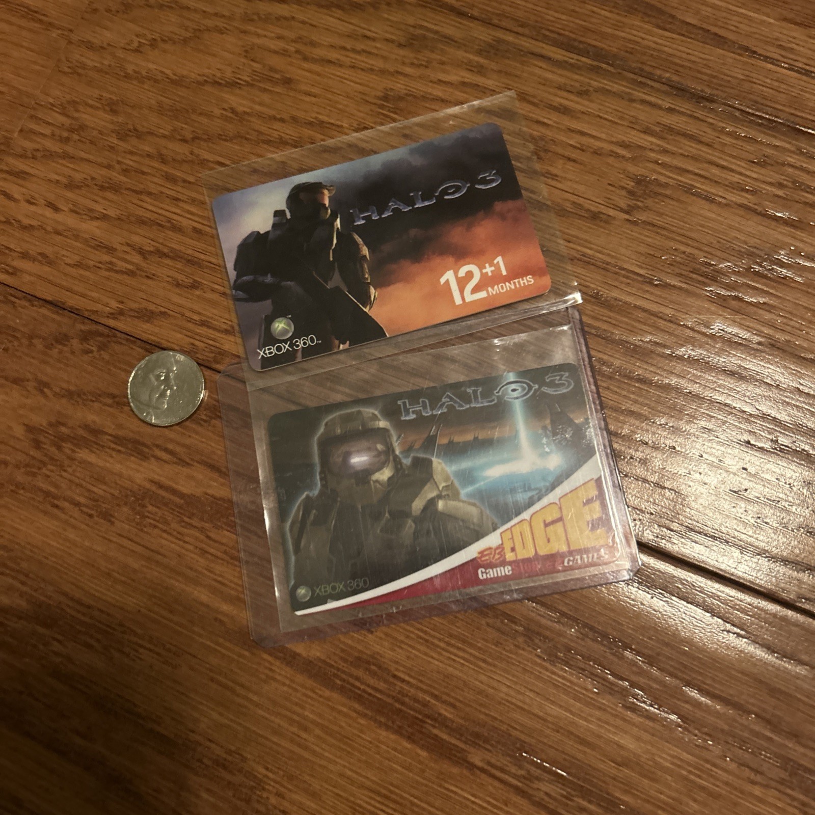 Halo 3 EB Games Card And 12 Month Gold Card Halo 3 EB Games Card And 12 Month Gold Card