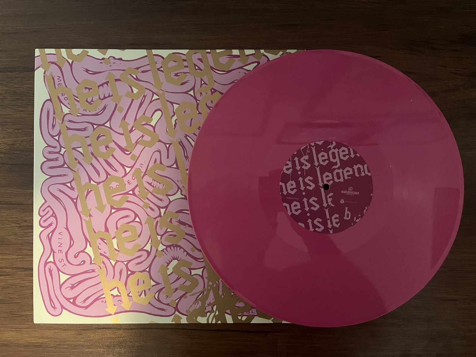 He Is Legend - I Am Hollywood - Vinyl LP - Pink Furnace Fest *Limited to 400*