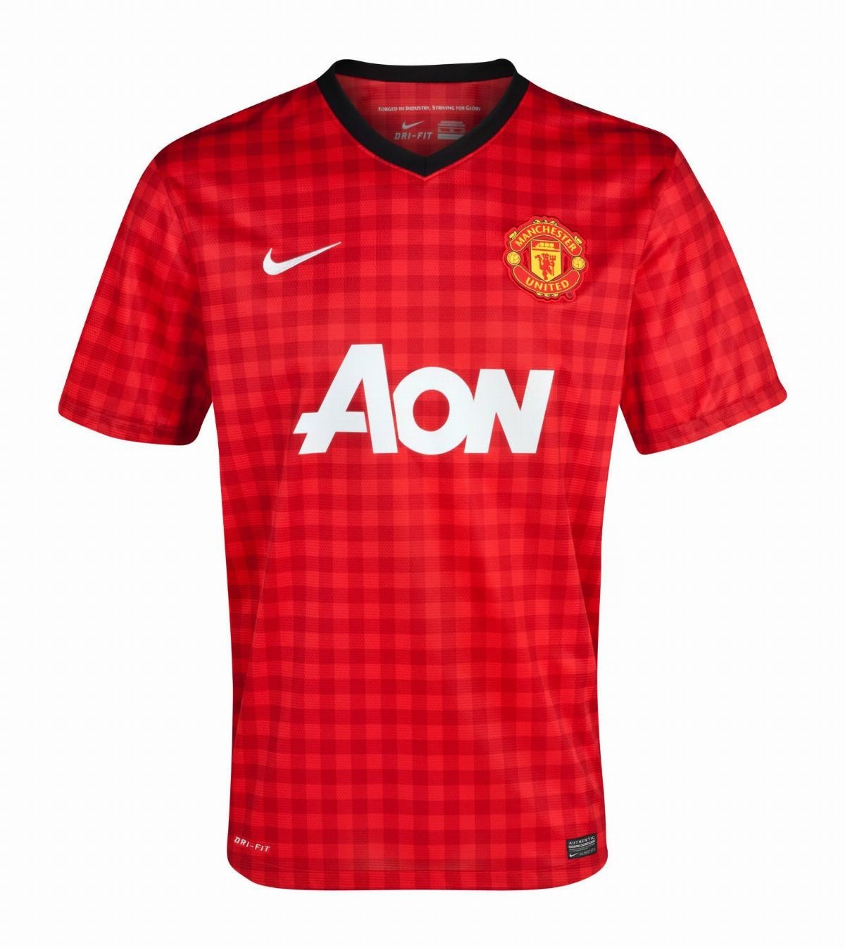 NEW IN SEALED BAG Manchester United Home Shirt 2012 / 13 Official Nike Large NEW IN SEALED BAG Manchester United Home Shirt 2012 / 13 Official Nike Large