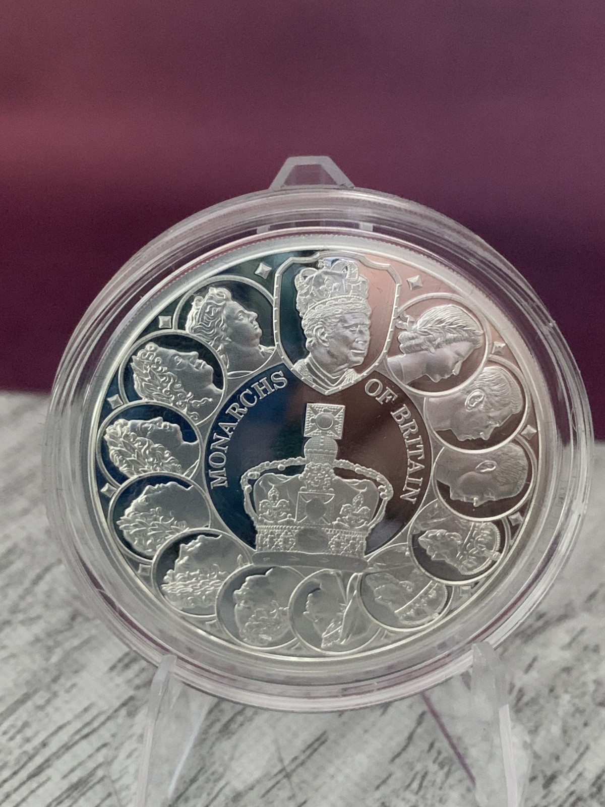 Tokelau 2024 Royal Monarchs of Britain & King Charles III $1 Oz Silver—352/1000