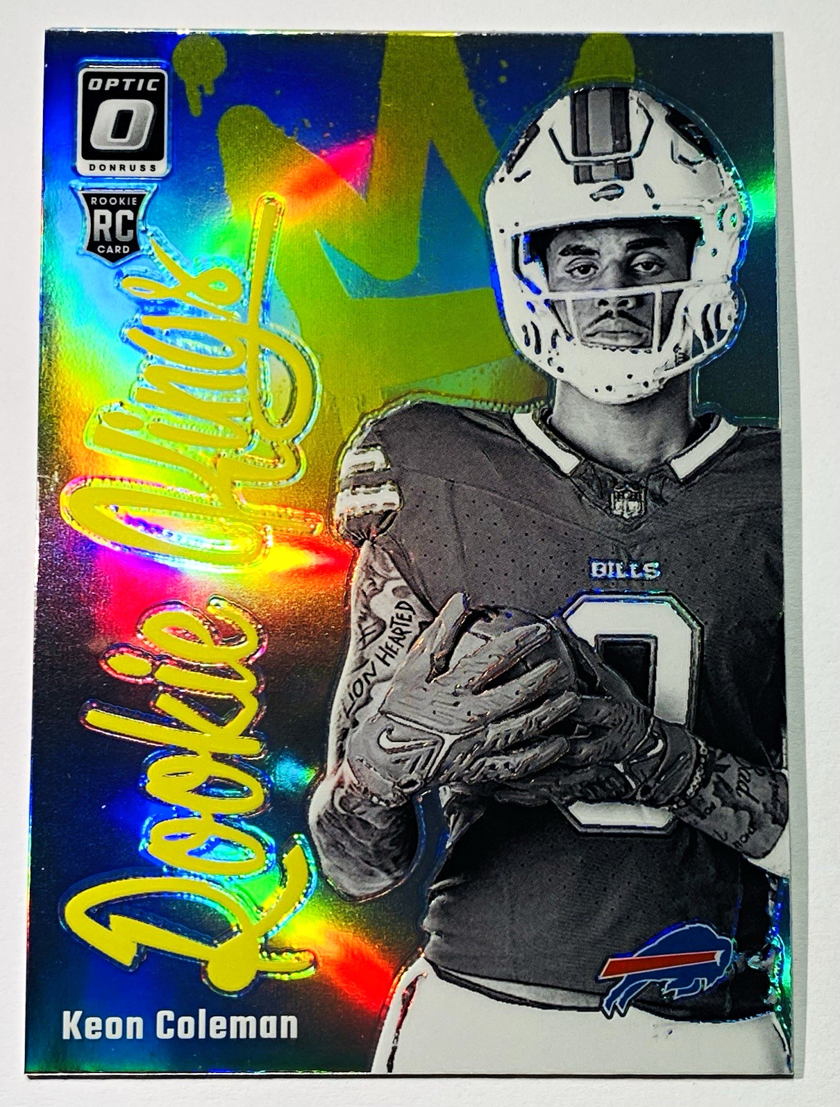 2024 Panini Donruss Optic Football Keon Coleman Rookie Kings SSP Case Hit RC 2024 Panini Donruss Optic Football Keon Coleman Rookie Kings SSP Case Hit RC