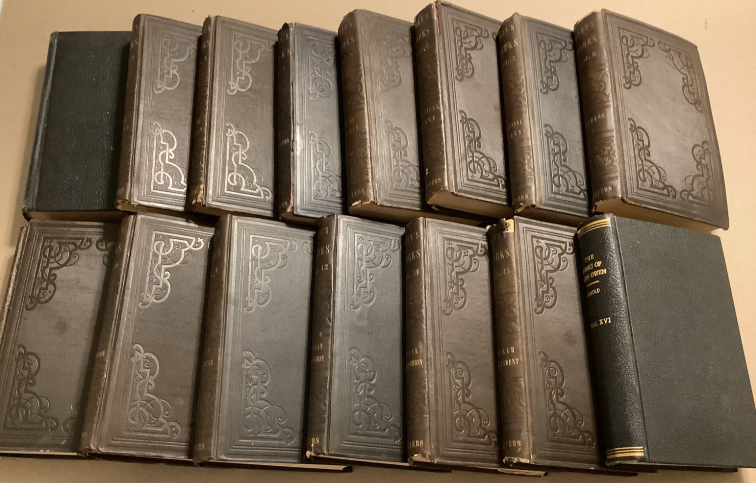 15 VG Hardcovers The Works of John Owen (Missing Vol 13) See Listings Below