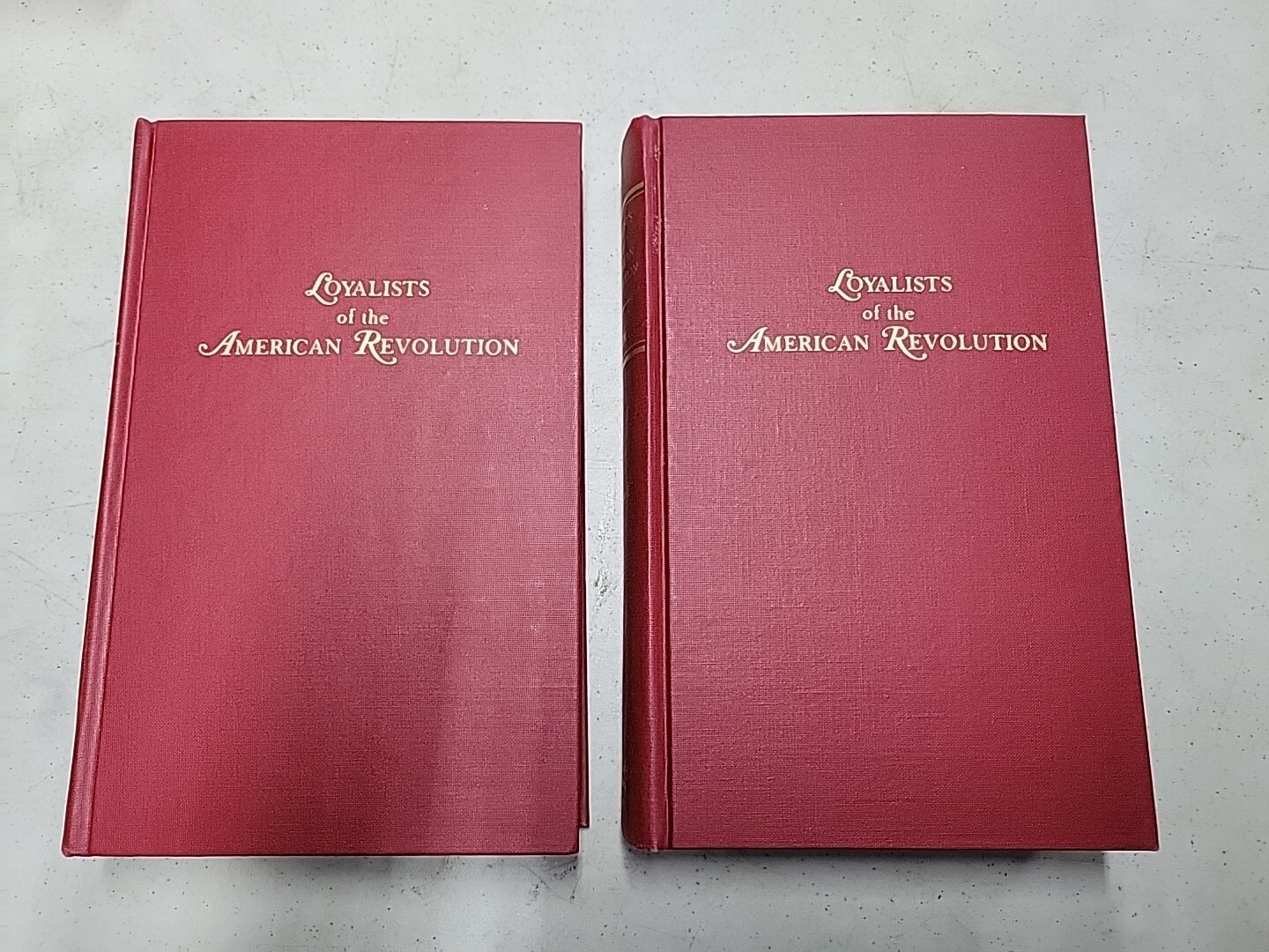 Biographical Sketches Of Loyalists Of The American Revolution Vol I & II Sabine