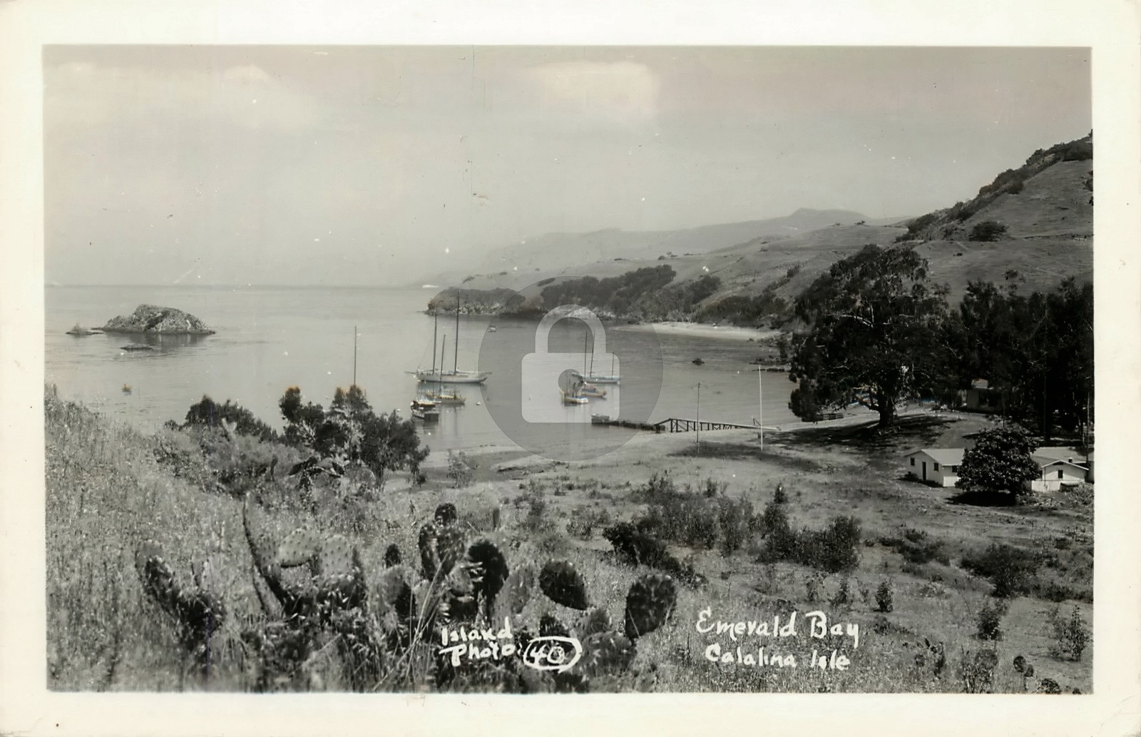 Catalina Island Camp Emerald Bay Island 40 Boy Scout Camp RPPC Postcard COPY Catalina Island Camp Emerald Bay Island 40 Boy Scout Camp RPPC Postcard COPY