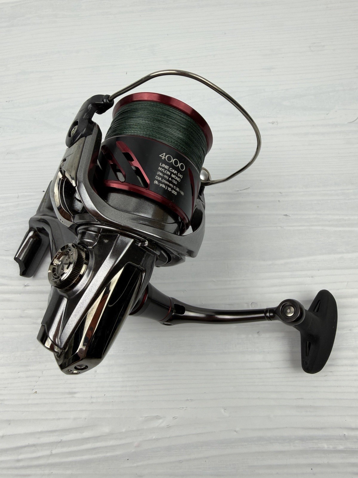 Shimano Stradic CI4+ 4000XG-B Spinning Reel (Good Condition - Chipped Foot Rim