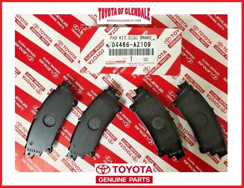 2011-2020 TOYOTA SIENNA & 2014-2019 HIGHLANDER REAR BRAKE PADS GEN 04466-AZ309