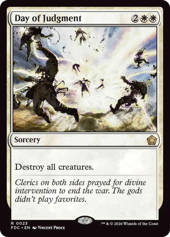 x1 Day of Judgment R MTG Commander: Foundations M/NM, English x1 Day of Judgment R MTG Commander: Foundations M/NM, English