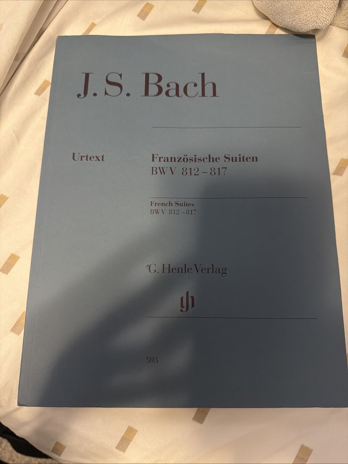J S BACH Franzosische Suiten URTEXT G HENLE VERLAG RUDOLF STEGLICH sheet music J S BACH Franzosische Suiten URTEXT G HENLE VERLAG RUDOLF STEGLICH sheet music