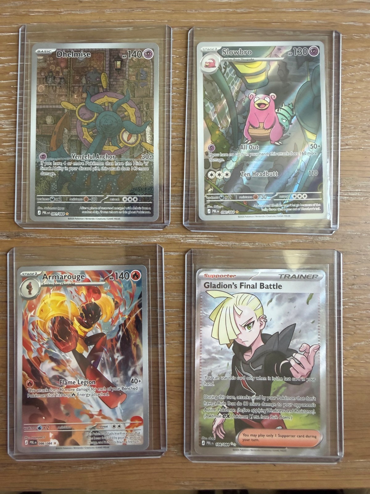 Pokemon Pitch Black 4 Card Set - Mint/Near Mint Pokemon Pitch Black 4 Card Set - Mint/Near Mint