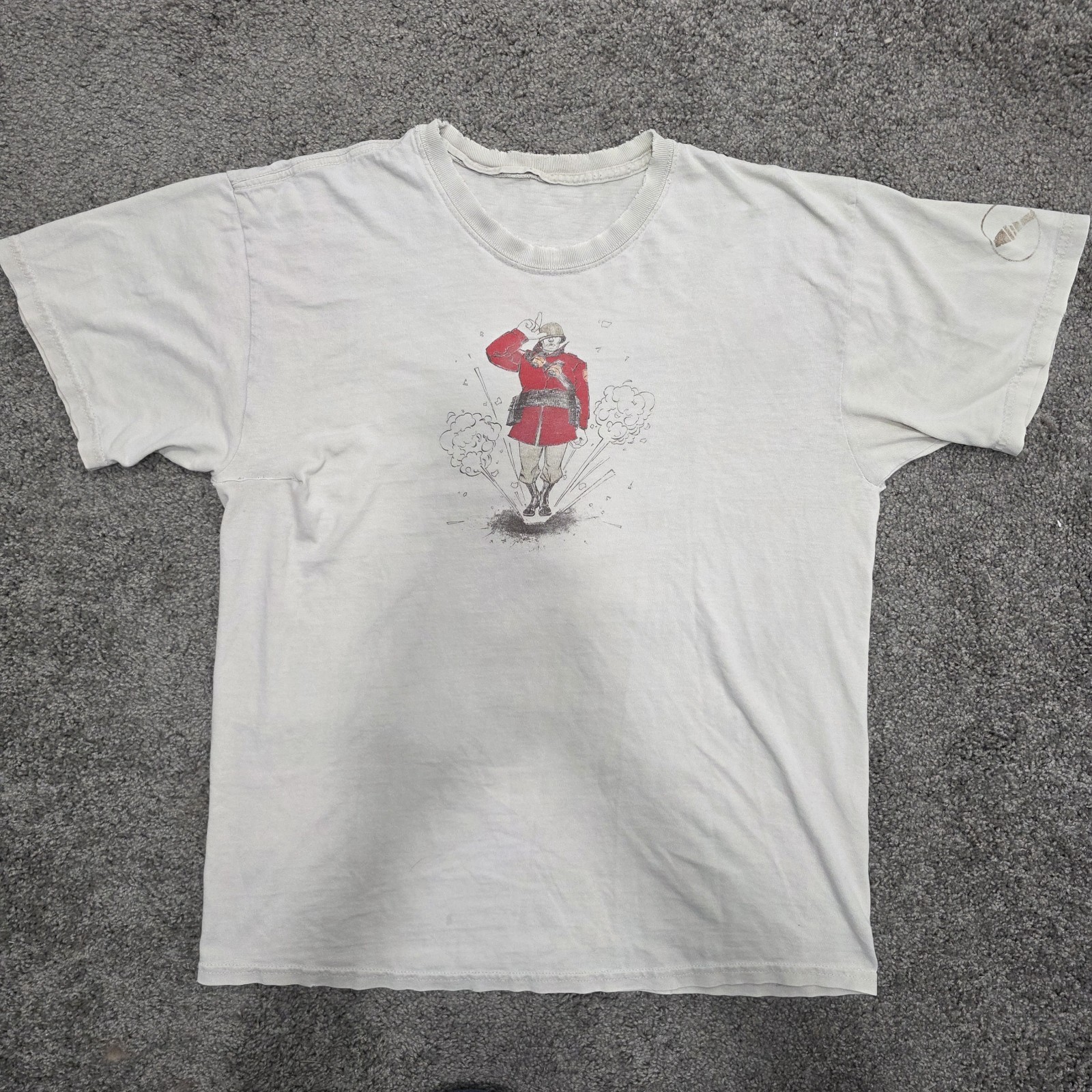 Vintage 2009 Team Fortress 2 Valve Rocket Jump Loser Shirt XL Distressed Steam Vintage 2009 Team Fortress 2 Valve Rocket Jump Loser Shirt XL Distressed Steam